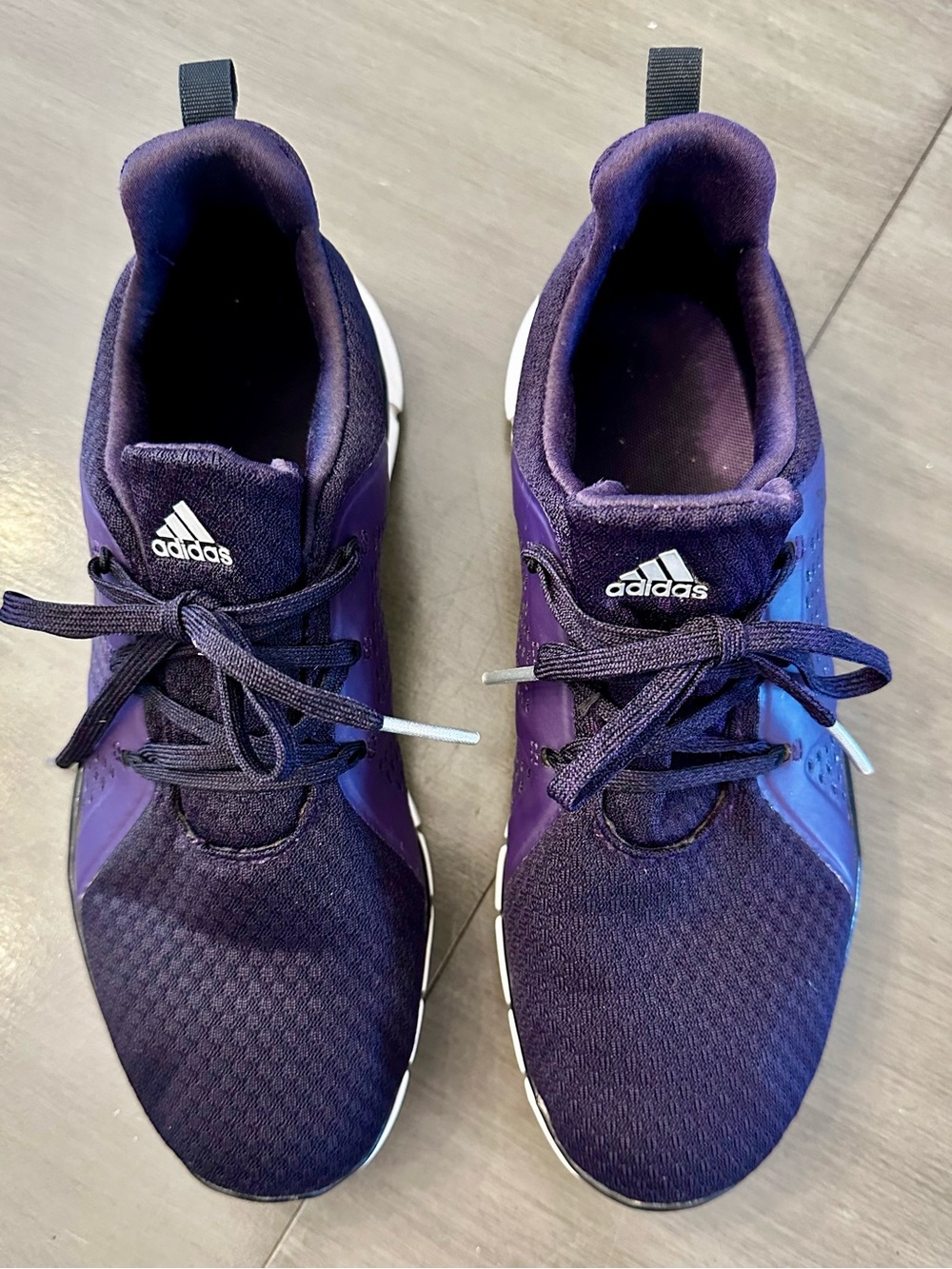 Adidas Women's Purple Golf Shoes Sneakers Size 8.5